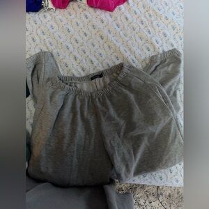 boohoo low waisted joggers